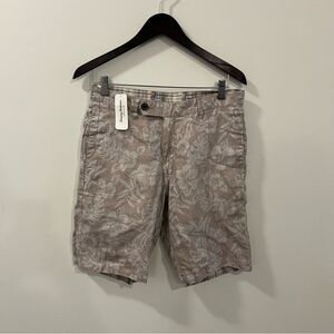 Tommy Bahama Due Cove Short NEW with tags Size 30 Reversible Palm Khaki/Plaid
